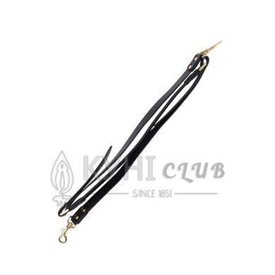 Сумка-трансформер для зберігання секс-іграшок LOCKINK Detachable JK Bag, чорна, ПВХ 110021 фото