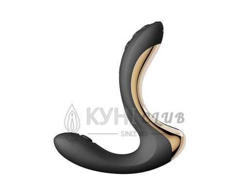 Вібратор-пульсатор з вакуумною насадкою Zalo &ndash; Talis G-Spot PulseWave Vibrator Obsidian Black 109882 фото