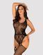 Бодистокинг Obsessive Bodystocking G324 S/M/L black, силуэтный рисунок 105229 фото 1