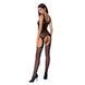 Бодистокинг Passion BS057 black, комбинезон, имитация чулок и пояса 100739 фото 4