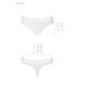 Трусики-бразилиана из хлопка Passion PS005 PANTIES white, size L 102218 фото 6