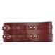 Шкіряний пояс для бондажу Liebe Seele Wine Red Waist Cuff, L Size 107464 фото 6