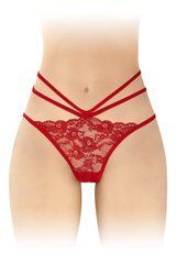 Трусики з відкритою попкою Fashion Secret Nadia Red 102072 фото