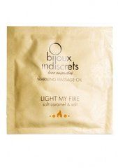 Пробник Bijoux Indiscrets Sachette Light My Fire &ndash; Caramel&Sea salt (2 мл) 105800 фото