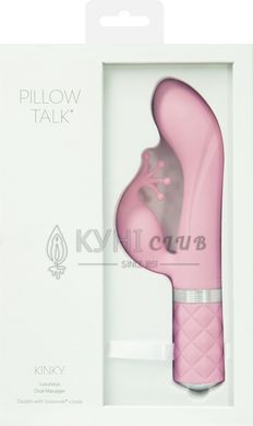 Розкішний вібратор-кролик Pillow Talk - Kinky Pink з кристалом Сваровські, потужний, Рожевий 100004 фото