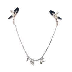 Затискач для сосків на ланцюжку Art of Sex - Nipple Сlamps Kiss Me 103759 фото