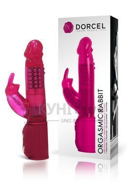 Вибратор-кролик Dorcel Orgasmic Rabbit Pink с жемчужным массажем 100402 фото