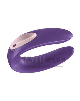 Вібратор для пар Satisfyer Double Plus Remote з пультом ДК та двома моторчиками 101157 фото