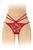 Трусики з відкритою попкою Fashion Secret Nadia Red 102072 фото