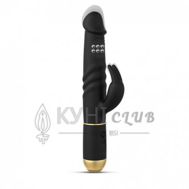 Вібратор Dorcel Furious Rabbit 2.0 зі зворотно-поступальними рухами головки, перезаряджуваний 102730 фото