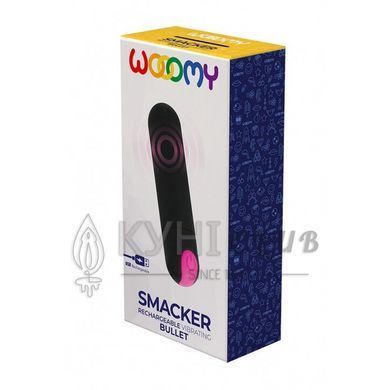 Віброкуля Wooomy Smacker, перезаряджувана, 10 швидкостей вібрації 105426 фото