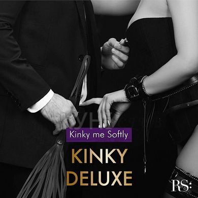 Подарунковий набір для BDSM RIANNE S — Kinky Me Softly Black: 8 предметів для задоволення 108623 фото