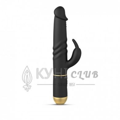 Вібратор Dorcel Furious Rabbit 2.0 зі зворотно-поступальними рухами головки, перезаряджуваний 102730 фото