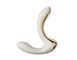 Вібратор-пульсатор з вакуумною насадкою Zalo &ndash; Talis G-Spot PulseWave Vibrator Ivory White 109883 фото 3