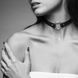 Чокер з екошкіри Bijoux Indiscrets Maze &ndash; Single Choker Black 103857 фото 2