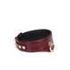 Кожаный ошейник с поводком Liebe Seele Wine Red Curved Collar, замок-сердечко 107465 фото 4