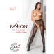 Еротичні колготки-бодістокінг Passion S007 black, гарні ажурні колготки з вирізом 101144 фото 7