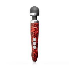 Вібромасажер DOXY Die Cast 3R - ROSE PATTERN, дуже потужний, перезаряджуваний, металевий корпус 105939 фото