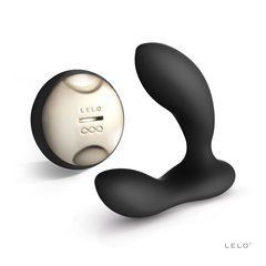 Масажер простати LELO Hugo Black, 2 мотори, пульт ДК, керування рухом 106041 фото