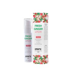 Стимулирующий гель EXSENS Kissable Fresh Ginger Litchi 15мл, можно для поцелуев, охлаждающий 108797 фото