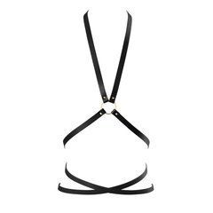 Портупея з екошкіри Bijoux Indiscrets Maze &ndash; Multi-Way Body Harness Black 103858 фото