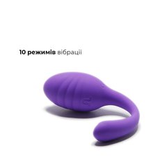 Виброяйцо со стимулятором клитора Adrien Lastic Smart Dream II с пультом LRS, можно под одежду 100208 фото