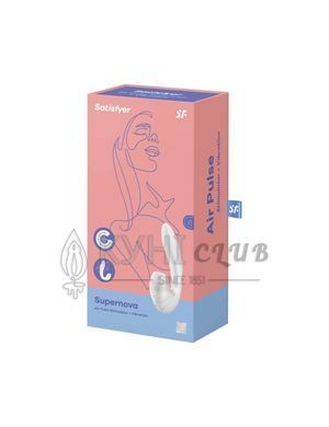 Вакуумний вібратор Satisfyer Supernova White 104072 фото