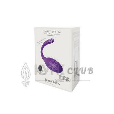 Віброяйце зі стимулятором клітора Adrien Lastic Smart Dream II з пультом LRS, можна під одяг 100208 фото