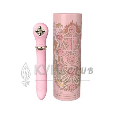 Пульсатор із підігрівом Zalo Sweet Magic - Desire Fairy Pink, турбо режим 104655 фото