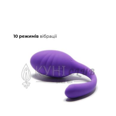 Віброяйце зі стимулятором клітора Adrien Lastic Smart Dream II з пультом LRS, можна під одяг 100208 фото