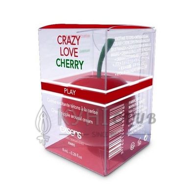 Збуджувальний крем для сосків EXSENS Crazy Love Cherry (8 мл) з жожоба та олією ши, їстівний 104134 фото