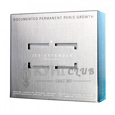 Экстендер для увеличения члена Jes-Extender Titanium, ремешковый, алюминиевый кейс 108816 фото