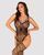 Ажурний бодістокінг під павутину Obsessive Bodystocking G325 black S/M/L, чорний, комбінезон 105231 фото