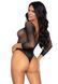 Сетчатое боди со стразами Leg Avenue Crystalized fishnet bodysuit Black One Size 107156 фото 2