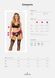 Комплект Obsessive Chemeris 3-pcs set M/L, стринги, пояс для чулок, бюстгальтер 107779 фото 5