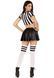 Костюм рефері Leg Avenue Time Out Referee XS, кроп-топ спідниця, свисток 107207 фото 7
