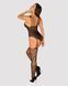 Ажурний бодістокінг під павутину Obsessive Bodystocking G325 black S/M/L, чорний, комбінезон 105231 фото 4