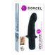Вібратор Dorcel Mini Lover Black з обмежувачем, для точки G і масажу простати 101313 фото 2