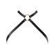 Портупея з екошкіри Bijoux Indiscrets MAZE &mdash; Cross Chest Harness Black 104609 фото 1