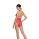 Бодистокинг в крупную сетку Passion BS087 red, открытая спина, халтер, с доступом 104338 фото 2